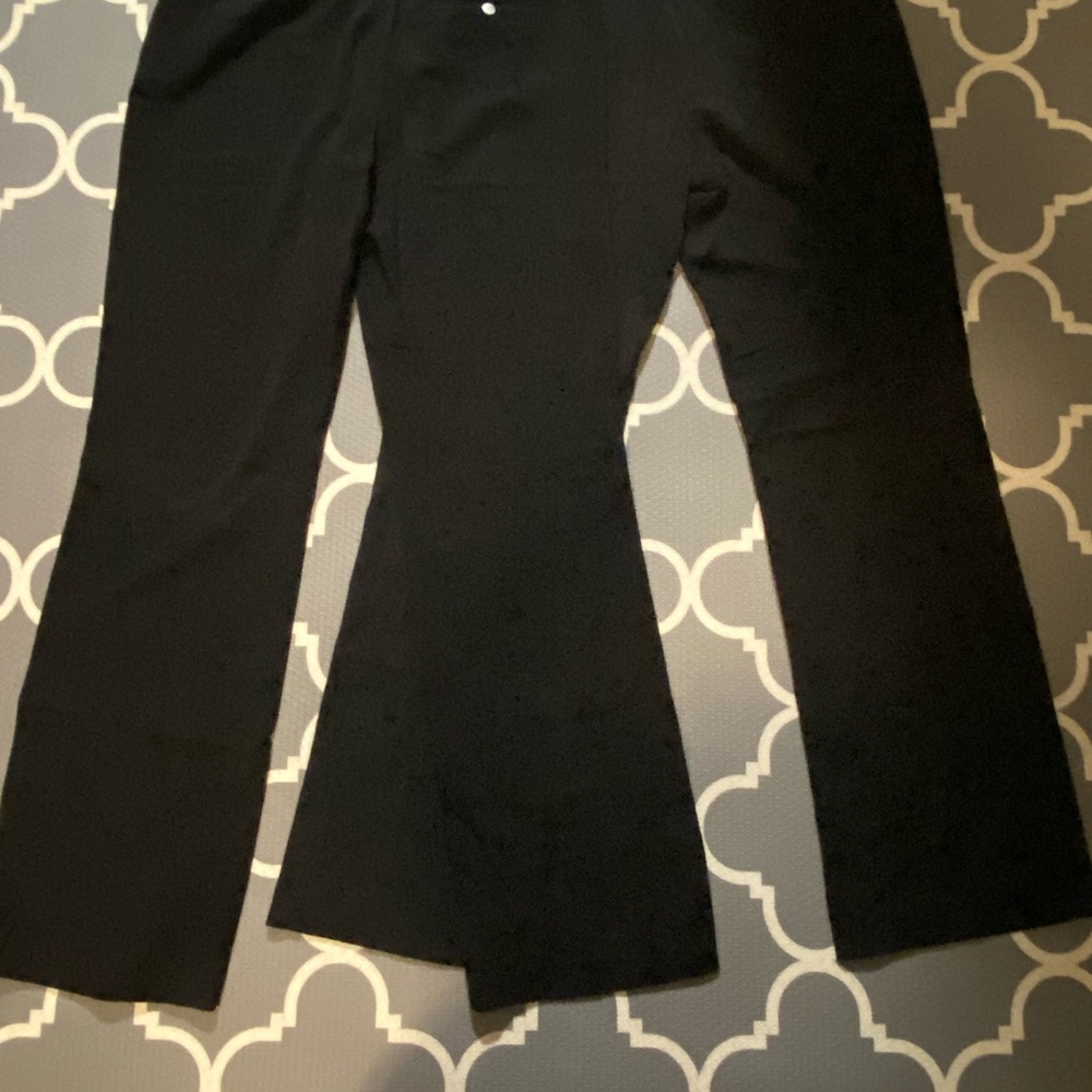 Calvin Klein Classic Black Flare Pants
